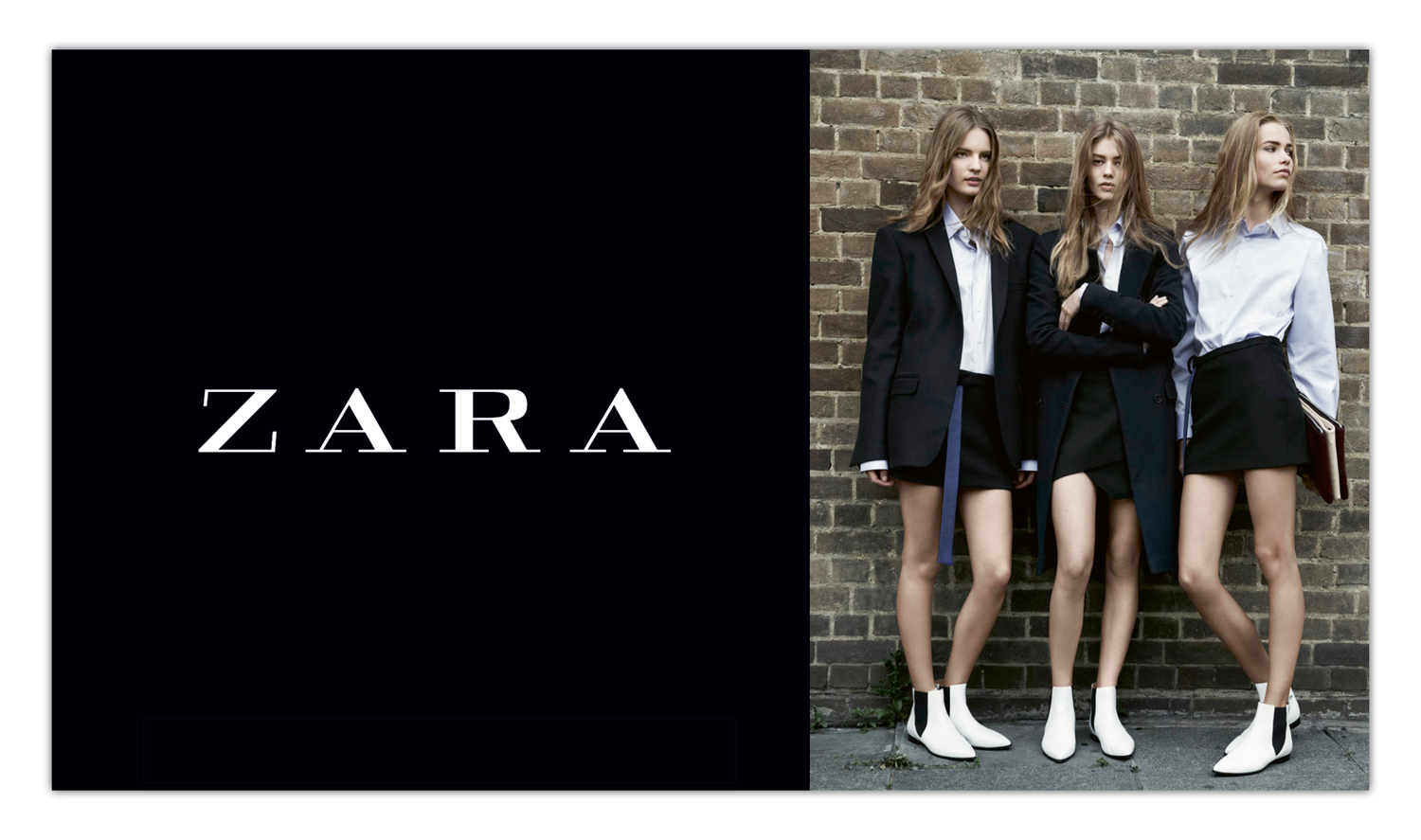 Реклама одежды Zara