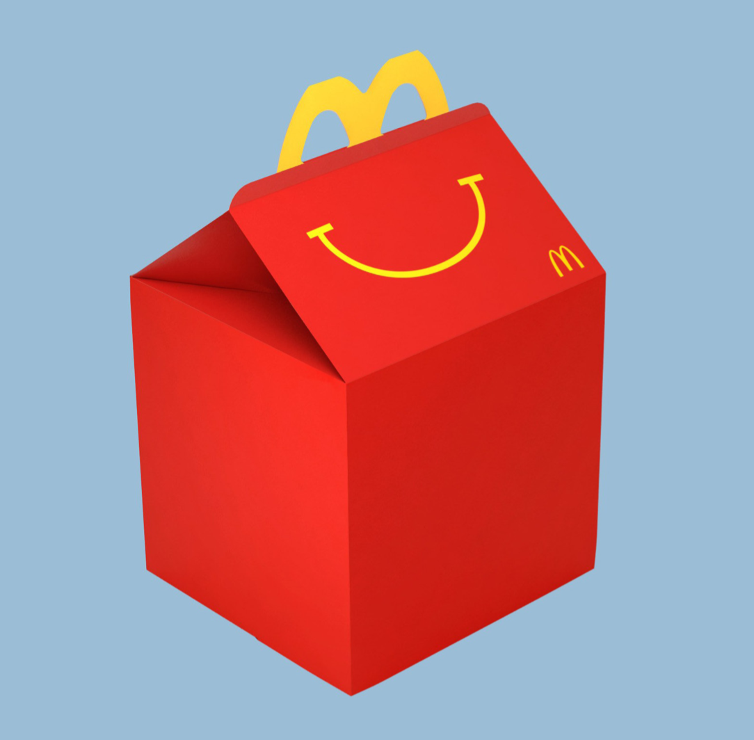 Left box. Box Illustrator. Russian Happy meal Box. Vermicelli Box Illustrator.