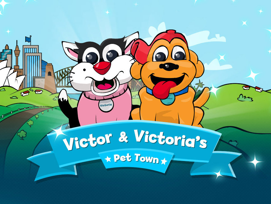 Pets town. Vic Town.